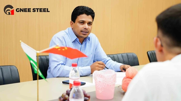 GNEE Delivers S355JR High Strength Steel Plate To Pakistani Customer